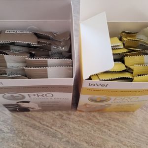 2 Boxes of Thrive by level Pro bars